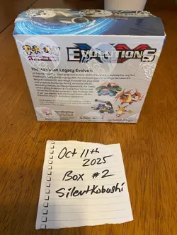 Pokemon TCG XY Evolutions Booster Box - Sealed - Image 5