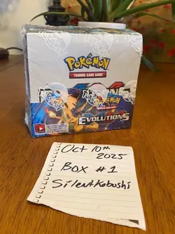 Pokemon TCG XY Evolutions Booster Box - Sealed - Image 1