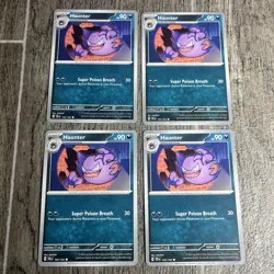 4x Haunter Pokemon Scarlet & Violet Temporal Forces (103/162) - Image 1