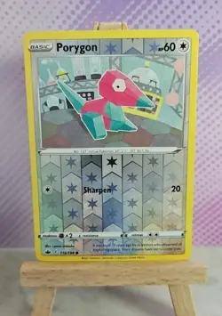 Pokemon TCG: Porygon (Reverse Holo) 116/198 - Chilling Reign - NM Condition - Image 1