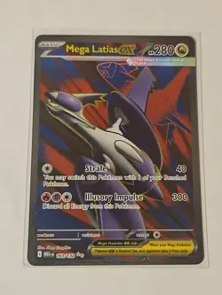 Pokemon Mega Evolution Mega Latios ex Full Art #163 Near Mint-In hand - English - Image 1