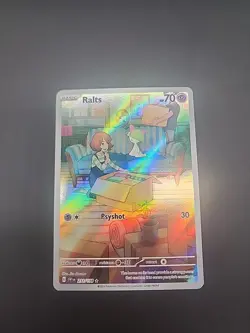Ralts NM/M Illustration Rare211/198 Scarlet Violet Base Pokemon TCG - Image 1