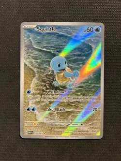 Pokemon TCG 151 Squirtle 170/165! NM Condition! See Description! English! - Image 1