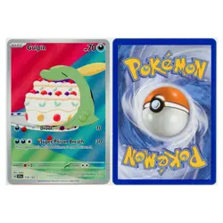 2024 Pokemon Gulpin Scarlet & Violet Stellar Crown Illustration Rare #154/142 NM - Image 3