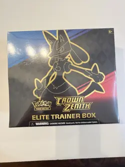 SEALED Pokemon TCG: Crown Zenith Elite Trainer Box - 10 Packs - Image 1