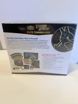 SEALED Pokemon TCG: Crown Zenith Elite Trainer Box - 10 Packs - Image 4