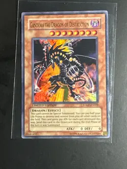 Yugioh! Gandora the Dragon of Destruction - JUMP-EN028 - Ultra Rare Limited VLP - Image 1