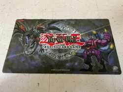 YUGIOH PLAYMAT VAMPIRE GENESIS RED EYES DARKNESS DRAGON HOBBY LEAGUE - Image 1