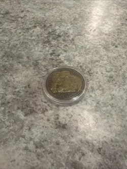 Mobius the Frost Monarch - YuGiOh Official YCS Pre-Reg Coin gold | New - Image 1