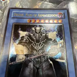 Yu-Gi-Oh! SOI-EN035 Demise, King of Armageddon Ultimate 1st - Image 2