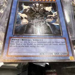 Yu-Gi-Oh! SOI-EN035 Demise, King of Armageddon Ultimate 1st - Image 3