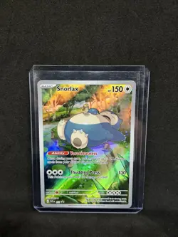 Pokemon Card TCG - Snorlax SVP 051 Scarlet & Violet 151 Black Star Promo NM - Image 1