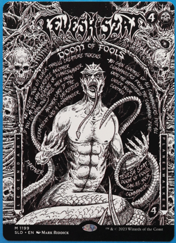 Tevesh Szat, Doom of Fools (Secret Lair Promo) NM MAGIC CARD (503810) ABUGames - Image 1