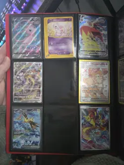Pokemon Collection Base Charizard Bubble Mew Lugia Pikachu Card Lot Binder - Image 2
