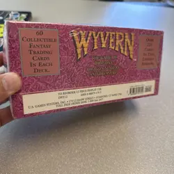 WYVERN Limited Edition Box of 12 Starter Decks SEALED 1994 - 60 Cards Per Deck - Image 3