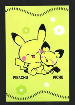 Pokemon Cracked Ice Holo *Electric Pikachu Card Database* - PIKACHU & PICHU - Image 1
