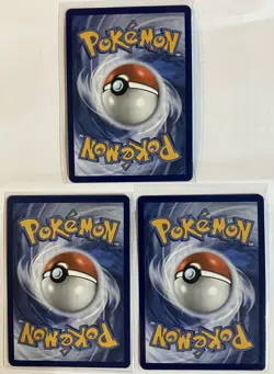 White Flare MASTER BALL Holo Lot MANDIBUZZ COTTONEE SWADLOON 3 Pokemon Cards - Image 2