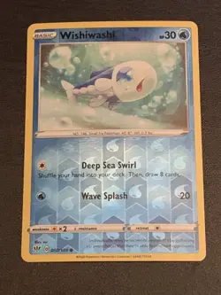 Wishiwashi - 50/189 - Reverse Holo - Darkness Ablaze - Pokemon Card - Image 1