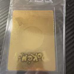 Pokemon Mega Snorlax EX 1000hp Gold Foil Fan Art Collector Card TCG P1 Never Pla - Image 2