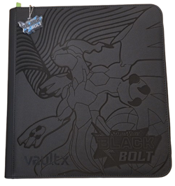 Vault X 12-Pocket XL Binder 624 Card Capacity - Scarlet and Violet Black Bolt - Image 1