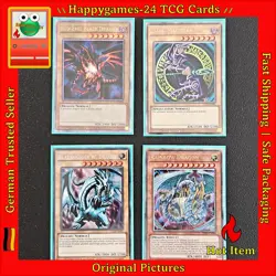 4x Yugioh! - Karten Sammlung gemischt div. Cards YGO /AV - Image 1