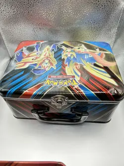 Three Pokemon Tins With Pokemon Cards+. Few Dents. Good Condition. - Image 2