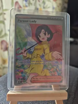 Parasol Lady 238/182 Paradox Rift Full Art Ultra Rare Pokemon TCG Card NM - Image 1