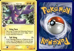 Gligar Delta Species 16/101 Rare Ex Dragon Frontiers 2006 Pokemon Card - Image 1