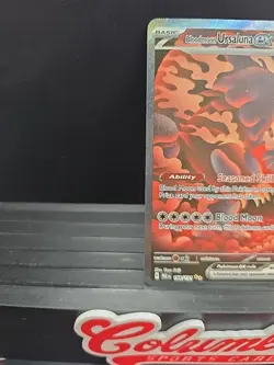 Pokemon TCG Bloodmoon Ursaluna EX Prismatic Evolutions Ultra Rare Card 168/131 - Image 2