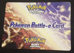 2003 Pokemon Ruby/Sapphire Version Battle E-Card LP Gentleman Nils ID 129-B001 - Image 3