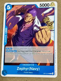 Marshall.d.Teach Zephyr Concasser One Piece Card Game Tcg Ccg Cards Lot - Image 3