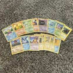 Pokemon Bulk Wotc 50+ Card Vintage Card Collection Lot LP/MP, 1st Edition, Rare - Image 3