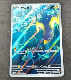 Pokemon Twilight Masquerade Wattrel Holo Rare IR Card 178/167 NM - Image 1