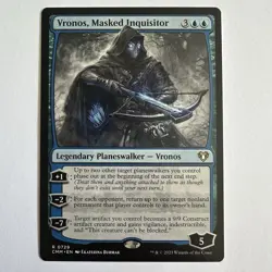 Vronos Masked Inquisitor NM/M Commander Masters English #0729 MTG Magic - Image 1