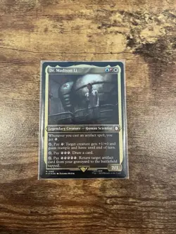 Foil Dr. Madison Li (Thick Stock Display) [Universes Beyond: Fallout] MTG - Image 1