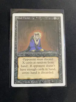 MtG x1 Mind Twist Revised Magic The Gathering (Sorcery) (Discard) - Image 1