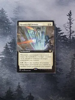 Resourceful Defense (Extended Art) Commander: Streets of New Capenna Regular - Image 1