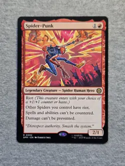 MTG Spider-Punk Marvel's Spider-Man Regular Rare - Image 1