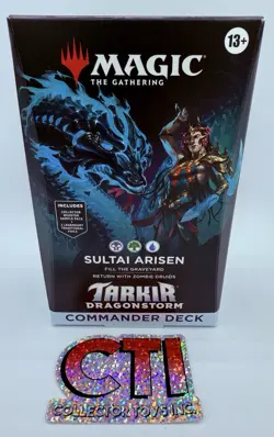 MAGIC THE GATHERING MTG TARKIR DRAGONSTORM SEALED COMMANDER DECK - SULTAI ARISEN - Image 1