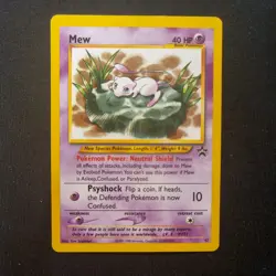 Mew Wizards of the Coast Black Star Promo 47 Pokemon TCG - NM - Image 1