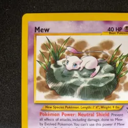 Mew Wizards of the Coast Black Star Promo 47 Pokemon TCG - NM - Image 3