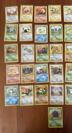 1999 Pokemon Jungle Non Holo Set 17-64 NRMT - Image 2