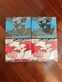 Pokemon TCG: Black Bolt and White Flare ETB (LOT OF 4) - Image 1