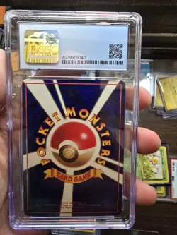 Old Blue CGC 9.5 (now 10) Kingler #099 Pokemon Japanese Vending Series 3 1998 - Image 2