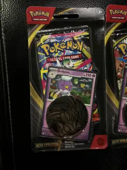 Set of 2 Drifloon/Drifblim Checklane Blister Mega Evolution ME01 Pokemon - Image 2