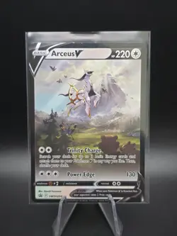 Pokemon TCG Arceus V SWSH204 Sword & Shield Promo Near Mint - Image 1