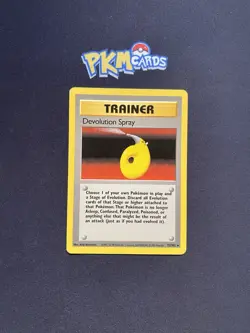Pokemon TCG Devolution Spray Base Set 72/102 Regular Rare LP. - Image 1