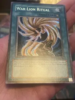 Yugioh War-Lion Ritual PP02-EN002 Secret Rare VLP - Image 3