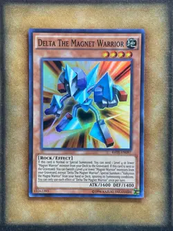 Yugioh Delta The Magnet Warrior RATE-EN097 Super Rare NM - Image 1