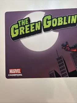 Marvel Champions The Card Game Green Goblin Game Mat Playmat LCG OP Exclusive - Image 3